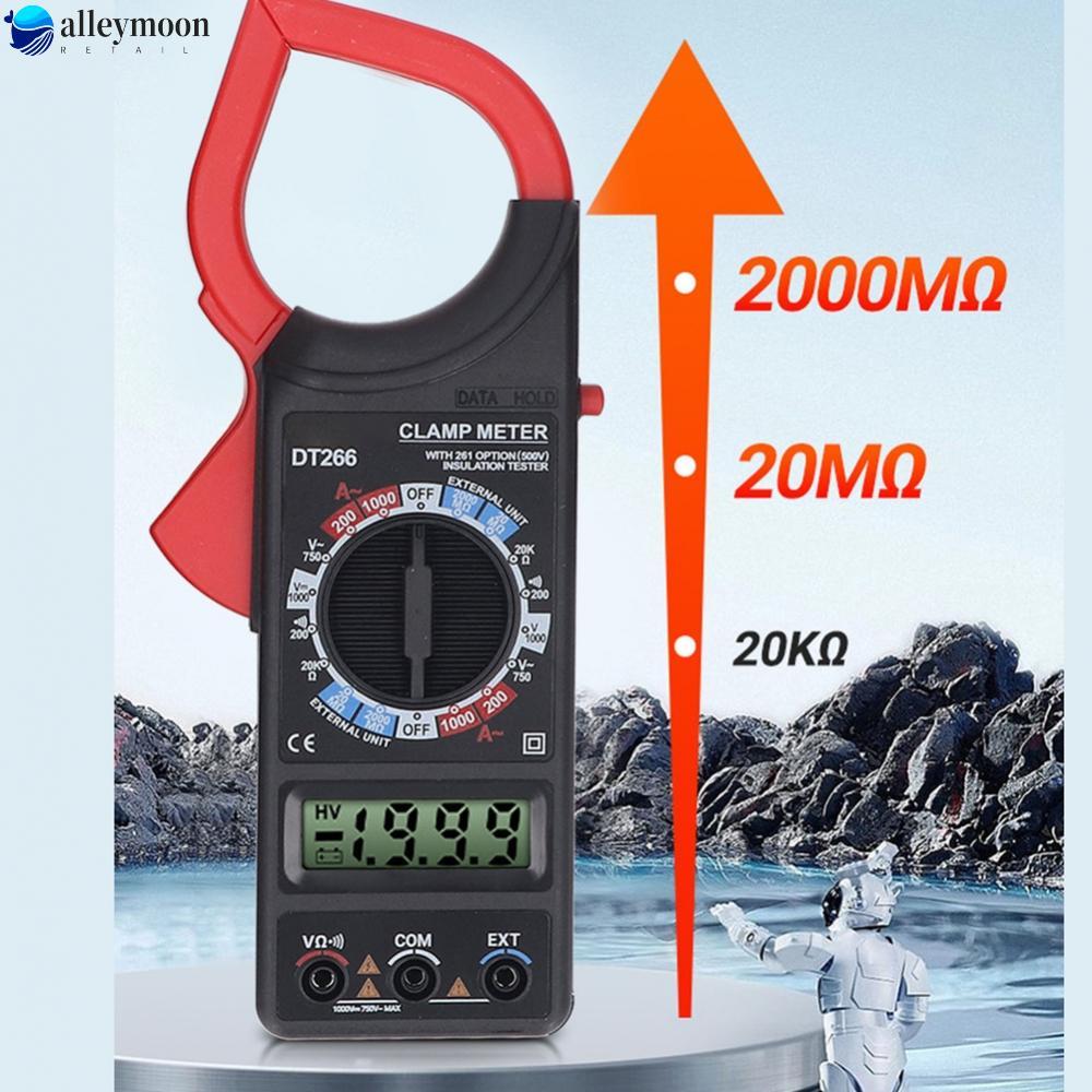 Máy đo kẹp DT266 cầm tay để đo Diode điện dung dòng điện AC DC