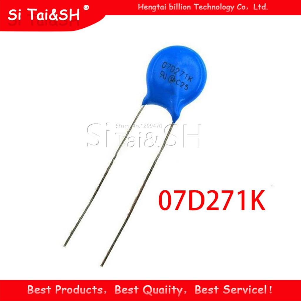 Bộ 50 varistor 07D271K 270V piezoresistor 07D271 7D271K