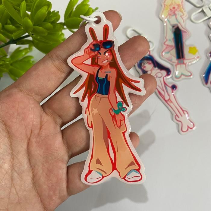 alienandastronaut Keychain Bag Charm Alien Stage ALNST Mizi Sua Hyuna Luka Ivan Till - KC BUNNY-HYUN