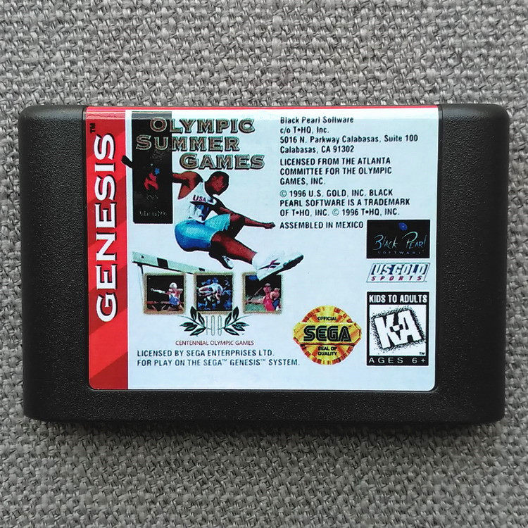 [Thẻ trò chơi có sẵn] Thẻ Sega MD < 1996 ATLANTA > TRÒ CHƠI HÈ GENESIS ATLANTA