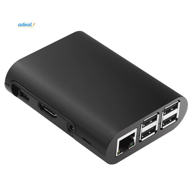 Ốp lưng cho 3 Model B, Pi 2 Model B & Pi B + 4 Đen