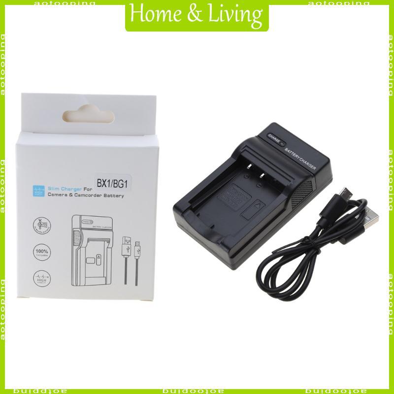 Bộ sạc USB AOTO NP-BG1 cho CyberShot DSC-HX30V DSC-HX20V DSC-HX10V Mới