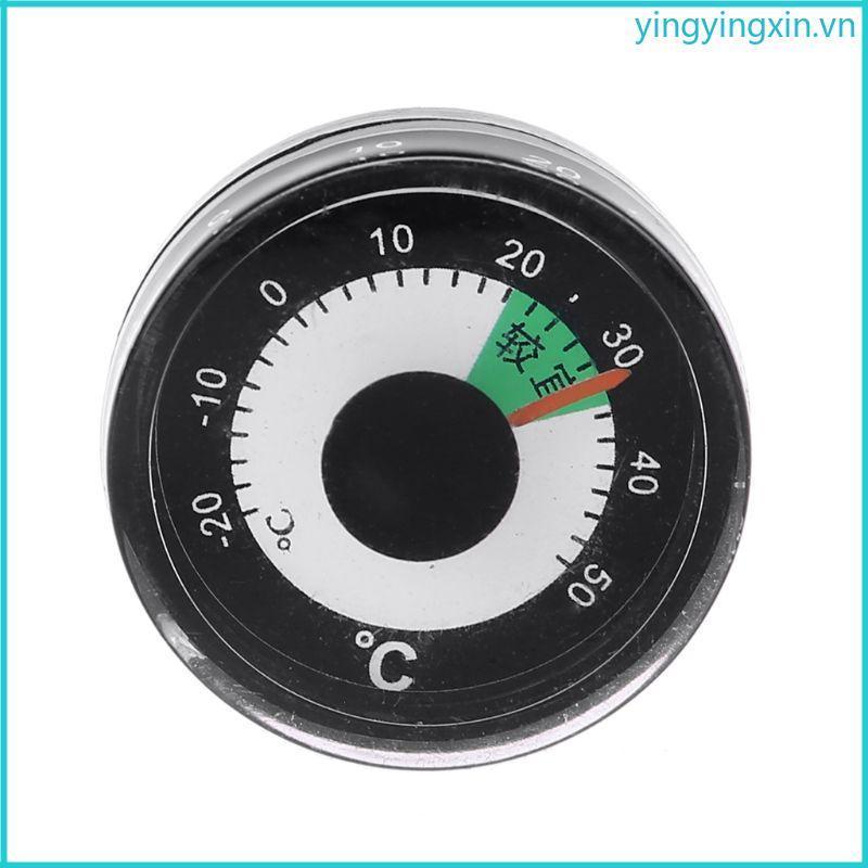 Đường kính YIN 27mm Máy đo nhiệt độ tròn Mini Spirit Mini Spirit -20 50°C Nhẹ nhàng