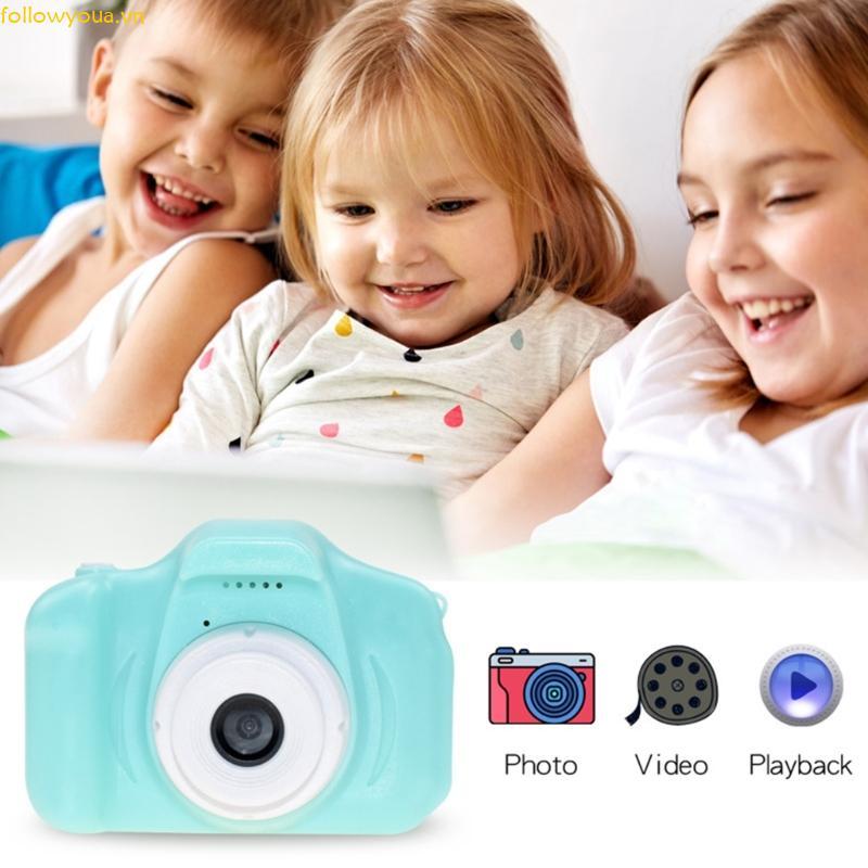 Fol Children Camera Mini Digital Kids Camera có thể chụp ảnh Video Camera nhỏ