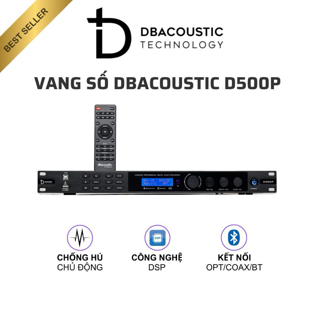 Vang Số Cao Cấp dBacoustic D500P - Hàng Chính Hãng SAL Việt Nam, Bảo Hành 12th HD audio