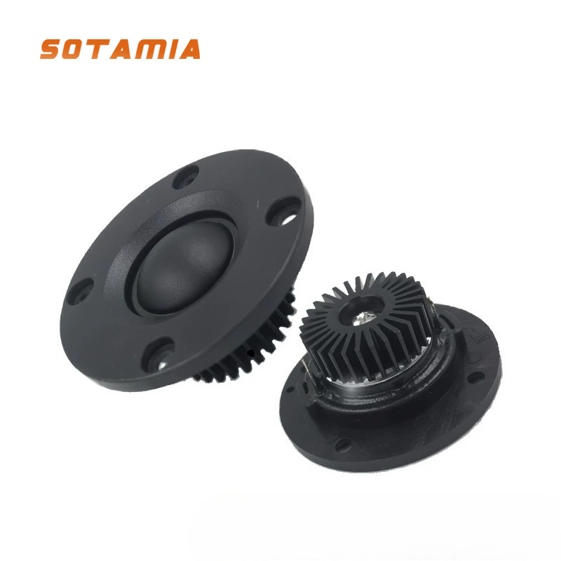SOTAMIA 2 Chiếc 2 Inch Tweeter Auido Loa 52mm 4 Ohm 20W Phim Lụa Treble Loa HIFI Âm Thanh Nhạc
