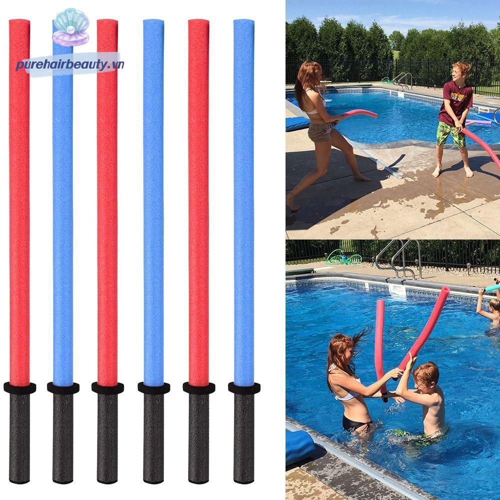 PUREHAIRBEAUTY Pool Noodle Stick, Foam Party Favors Pool Noodles Foam Light Sabre Toy, Long Foam Toy