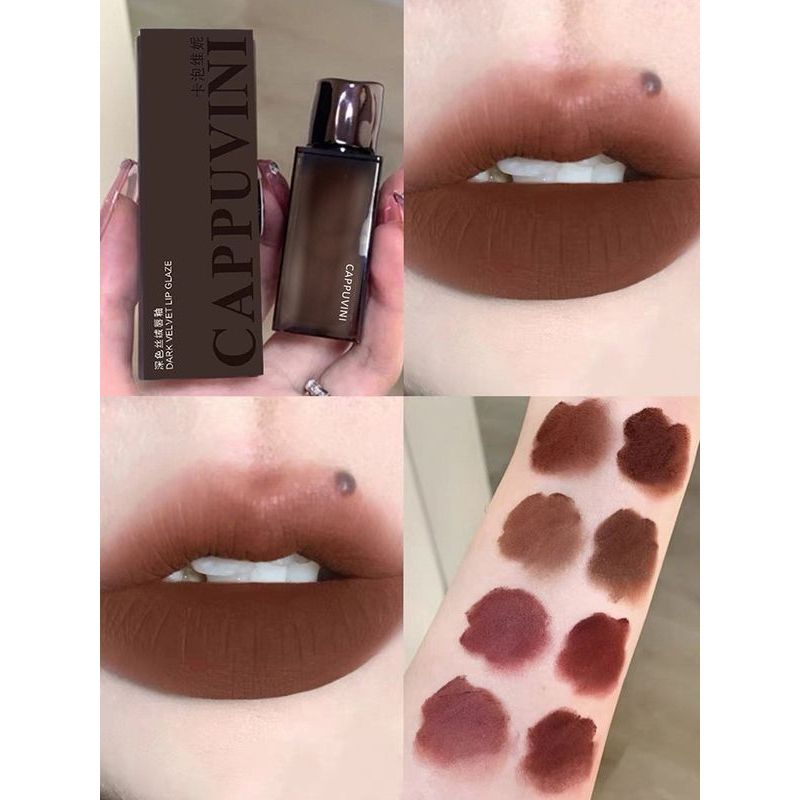 Cuộc sống mới khácMouth Brown Casual Brown Series Pink Mist Lip Gloss Matte Rich 824 / 829 Yellow Sk