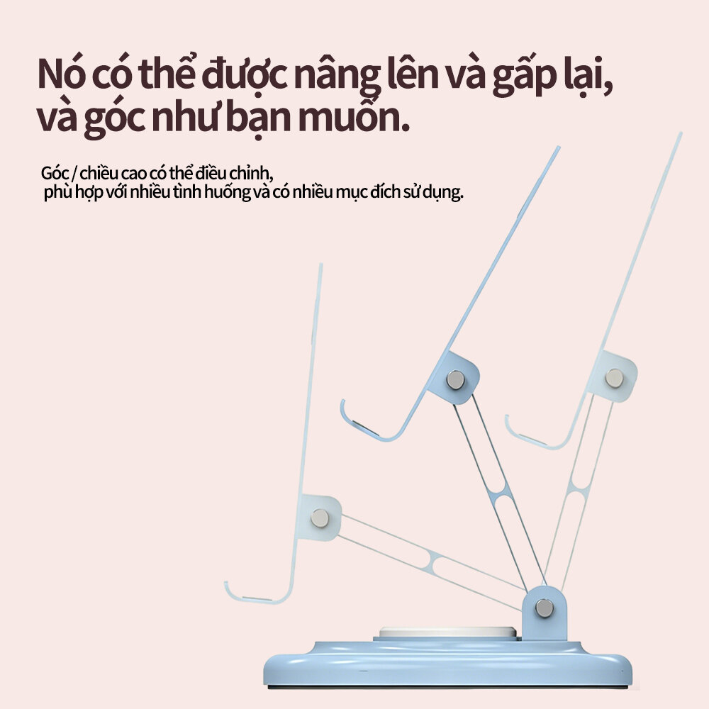 Giá Đỡ Điện Thoại Máy Tính Bảng HỢP KIM NHÔM Xoay 360, Kệ Để Điện Thoại Xem Phim Livestream | BigBuy360 - bigbuy360.vn
