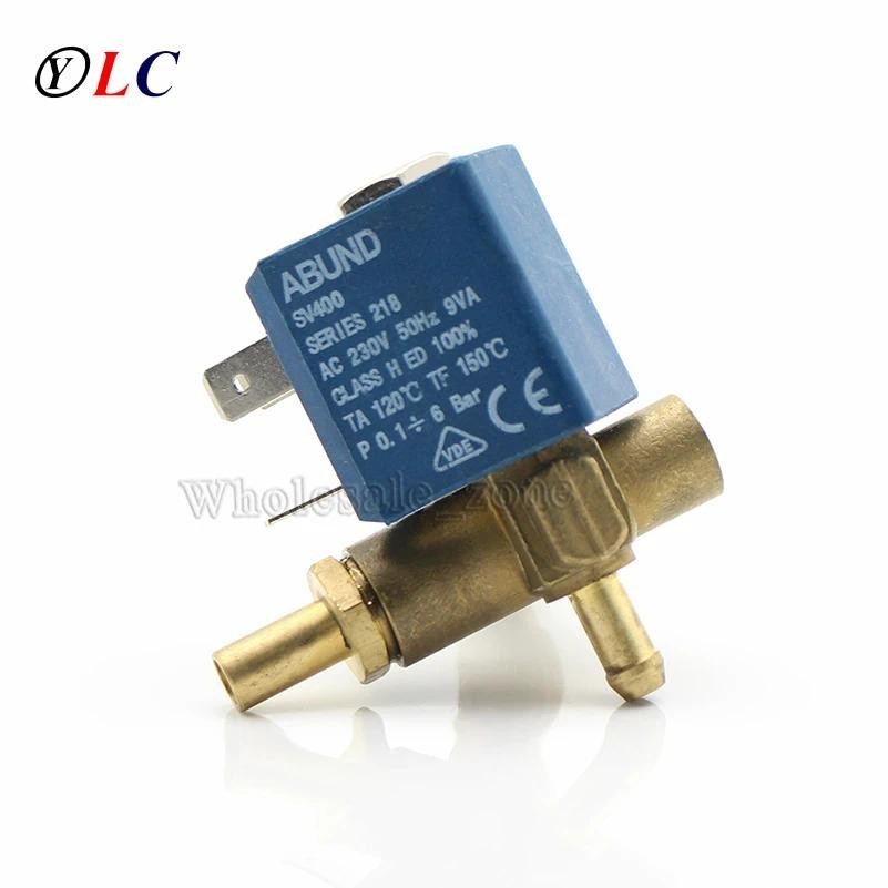 AC 220V 50Hz Van điện từ đồng 3 chiều Thiết bị gia dụng Van nước điện từ