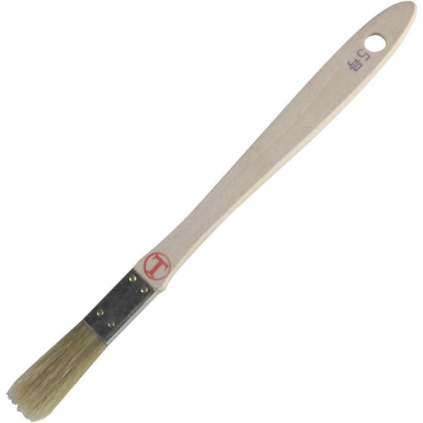 Bàn chải Otsuka Brush Pig Hair Gold Roll Brush Flat White No. 5