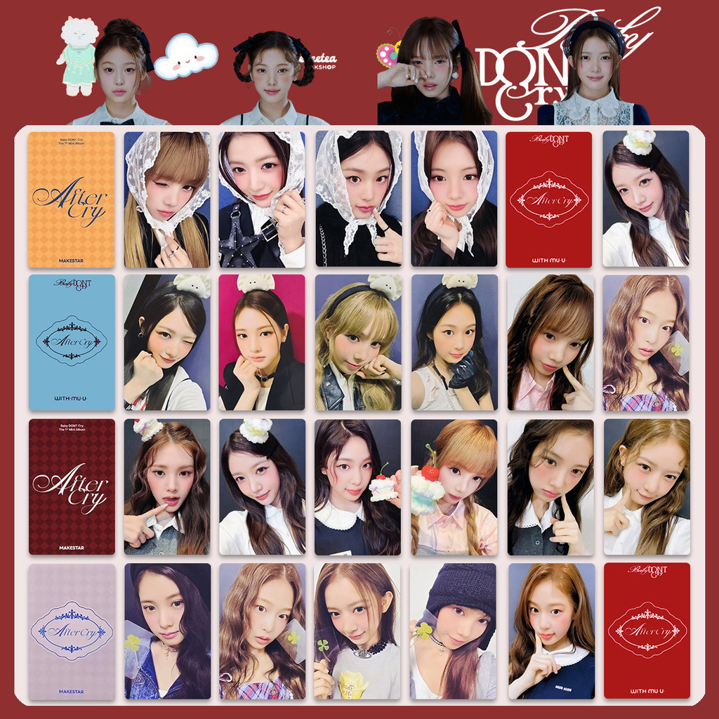 Album nhạc Kpop Idol Baby DONT Cry AFTER CRY Photocards