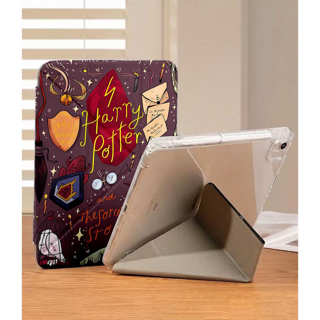 harry potter Ốp bảo vệ gập chữ Y cho iPad cho Air 4/5/6/7/8 M3 M4 A16, Pro 11 M4  Chống sốc ipad cas