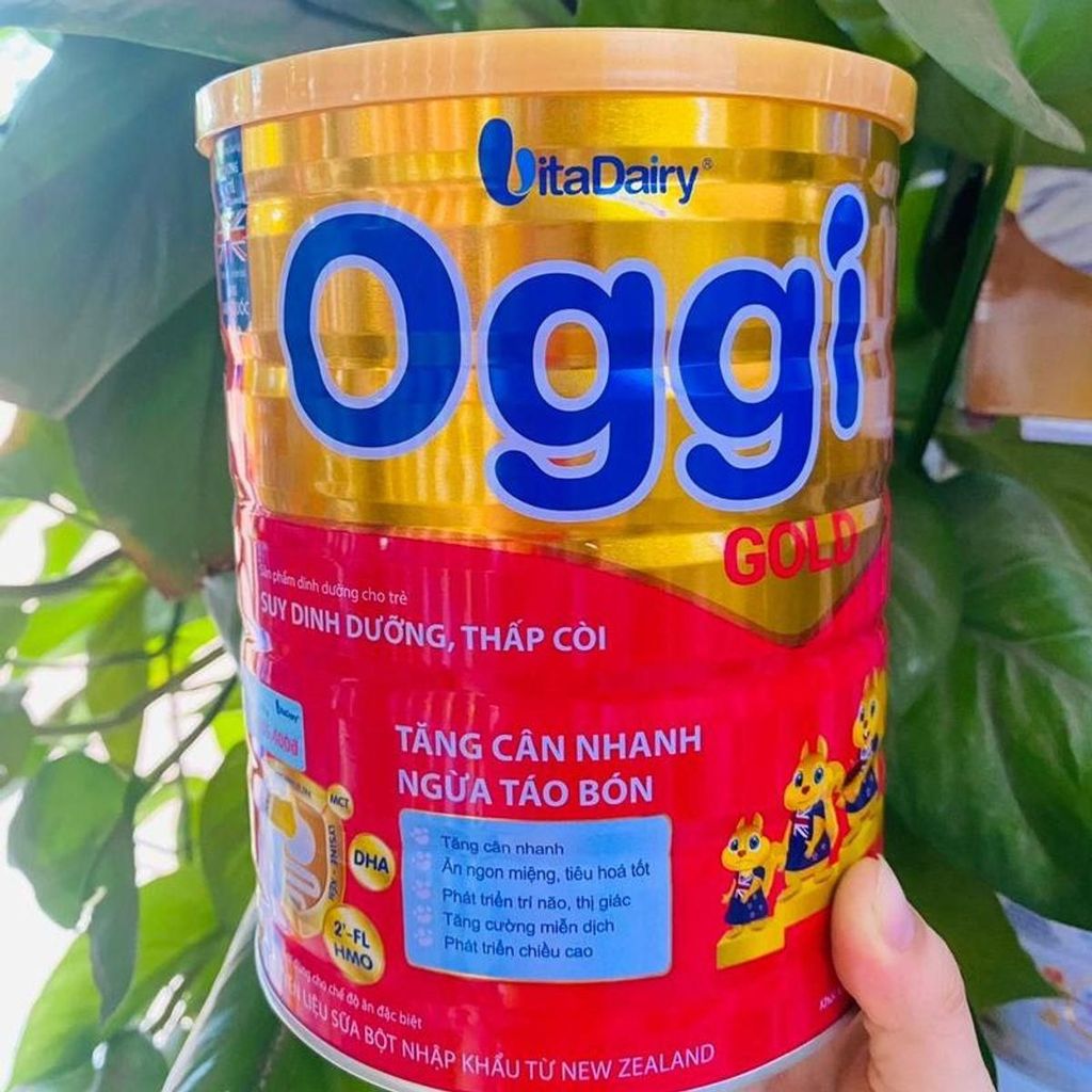 Sữa Oggi Đỏ 1-10 tuổi lon 800gram