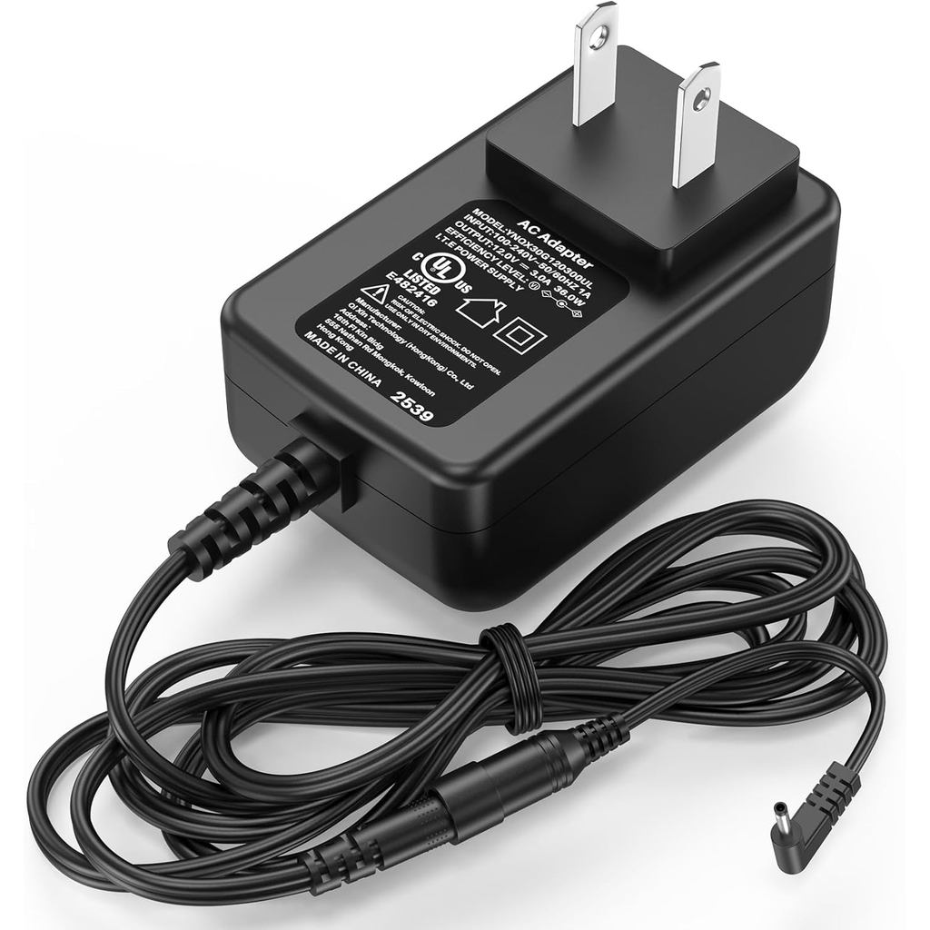 Thay thế bộ sạc máy tính xách tay 12V Tương thích với máy tính xách tay Auusda T152A T140J T156A, Bộ