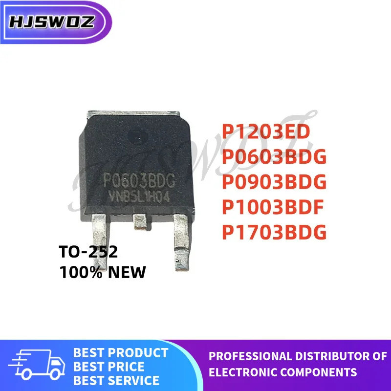 10 Cái / lốc 100% Mới P1203ED P0903BDG P0603BDG P1003BDF P1703BDG TO-252 MOSFET Ống Hiệu Ứng Trường 