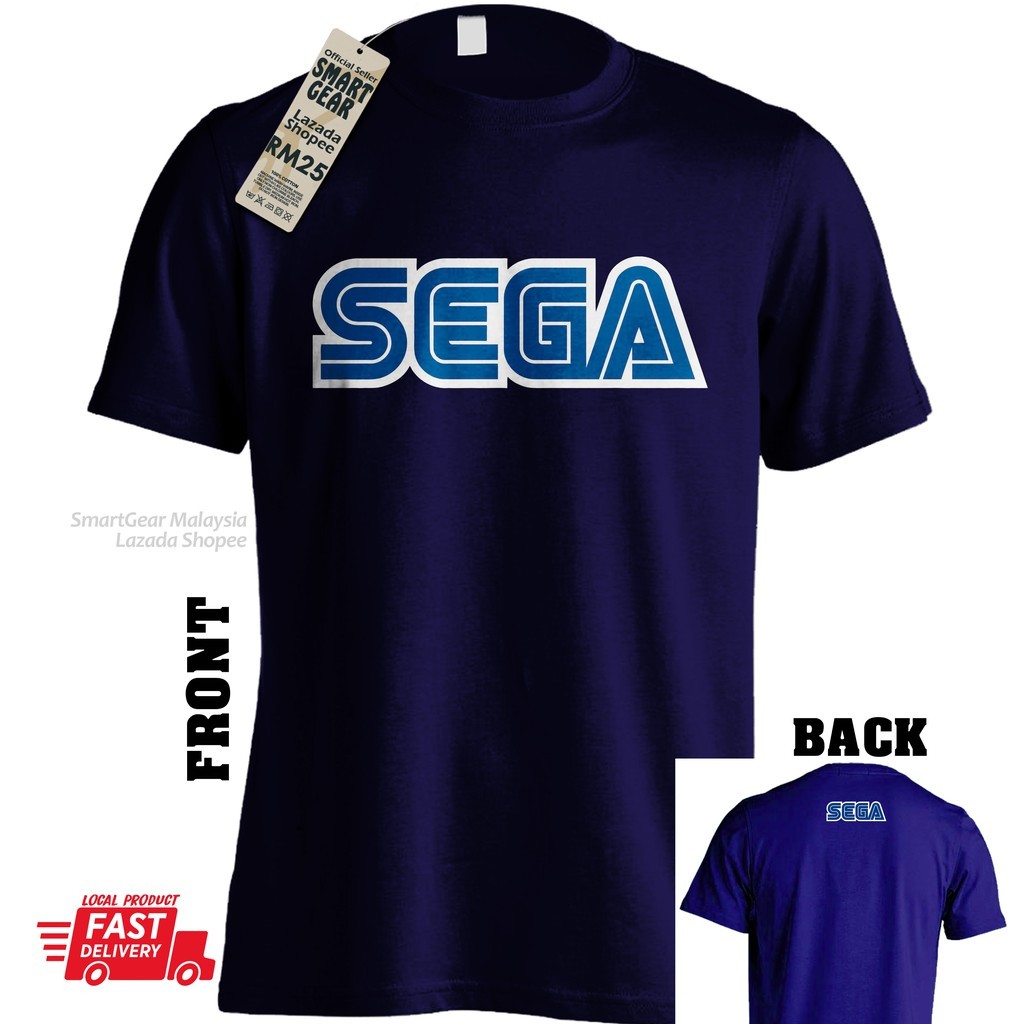 Sega Games Sonic Japan Console Pc Gamer Playstation Xbox Áo thun Jersey