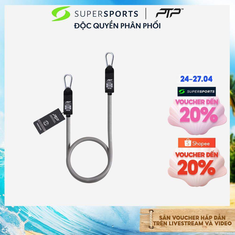 Dây Tập Đàn Hồi Ptp Powertube Elite Ultimate - Xám - PTP E5
