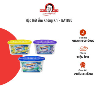 Hộp hút ẩm không khí uncle bills 400ml khử mùi không gian, khử mùi quần áo nhập khẩu - ba1880