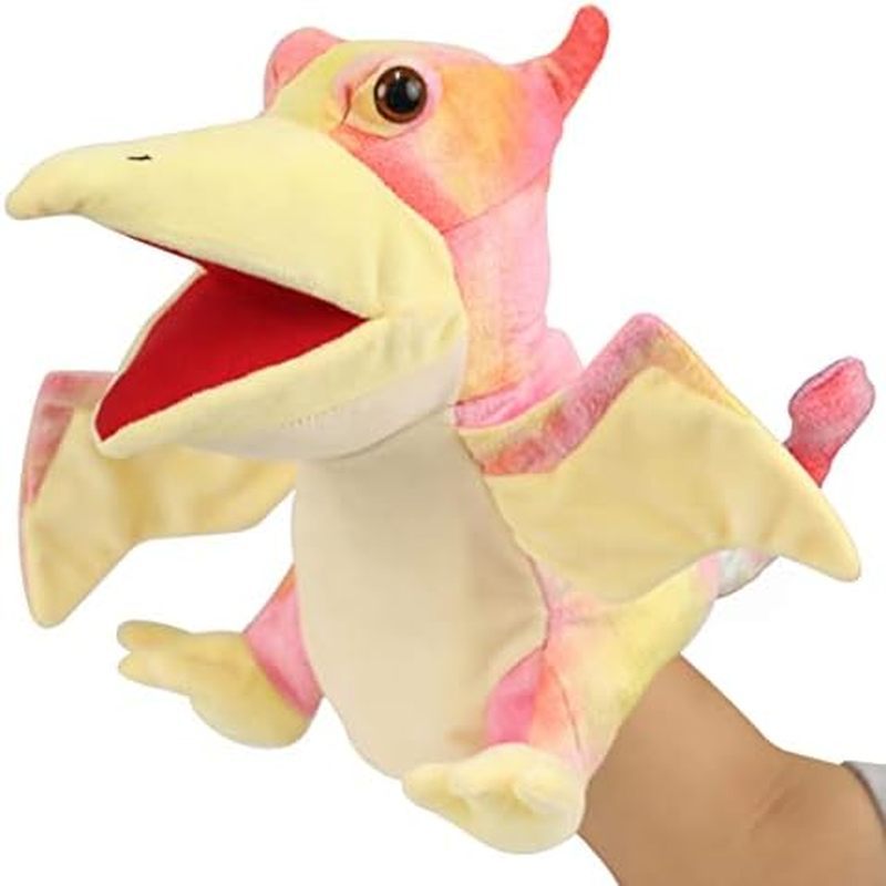 Puppets Puppets for Kids, Dinosaur Hand Puppets Dinosaur Toys Plush Puppet Stuffed Hand Puppet Dinos