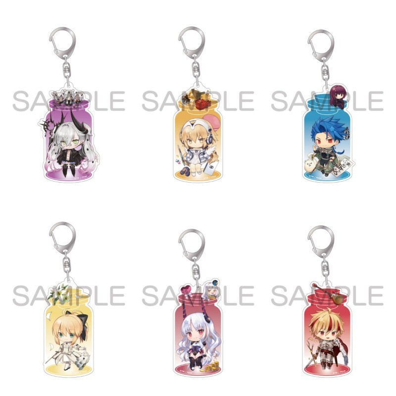 Fate / Grand Order Anime Móc Khóa Richard I Kama Jeanne Aoko Aozaki Nam Móc Chìa Khóa Cho Nữ Hoạt Hì