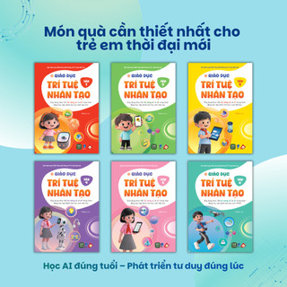 Sách - Combo 6 cuốn Giáo Dục Trí Tuệ Nhân Tạo