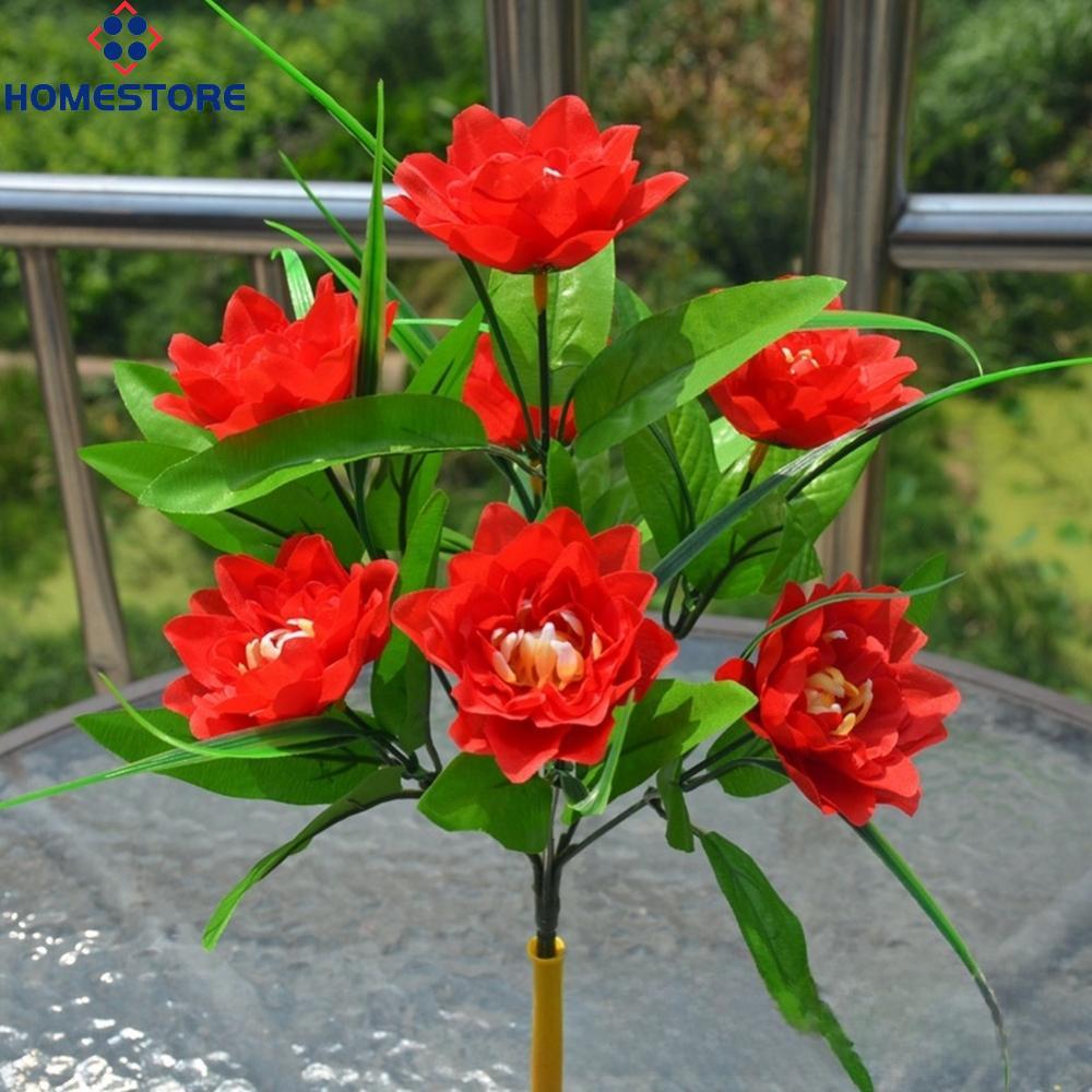 [Homestore]Silk Peony Bouquet 7-Peony Design Silk Material Handmade Craftsmanship