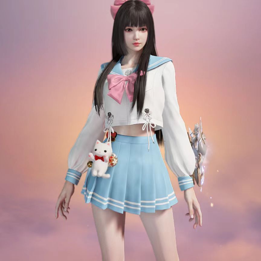 Anime Thủy Thủ Học Viện Đồng Phục Naraka Cosplay Trang Phục Nhật Bản Trường Học Phong Cách Kurumi Tr