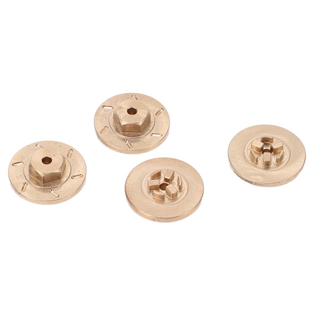 VGEBY RC Đồng thau Hex Hub Adapter Trọng lượng bánh xe cho Kyosho Mini Z 1 / 18 1 / 24 Phụ kiện ô tô