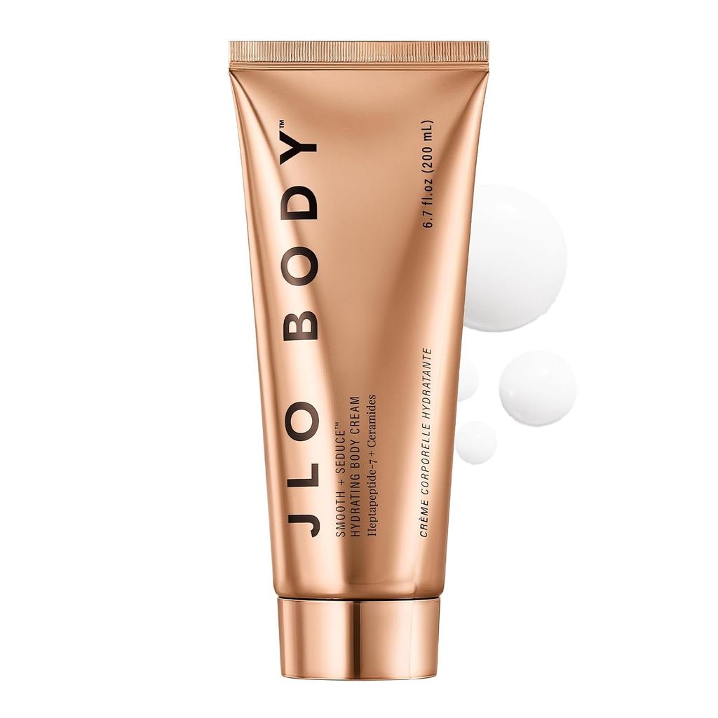 JLO BEAUTY Làm săn chắc toàn thân & dưỡng ẩm, giàu Peptide, Axit Hyaluronic, Ceramides & Caffeine, K