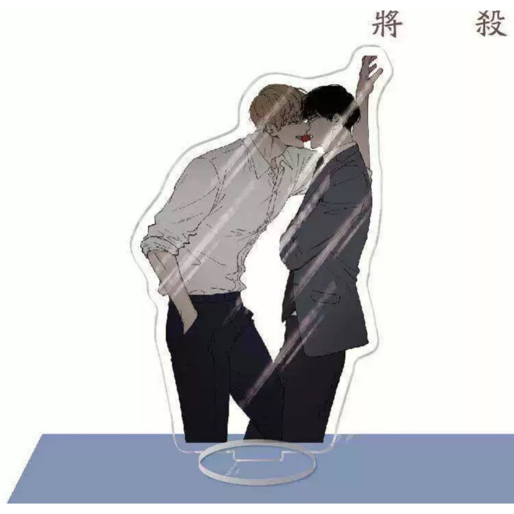 Mô hình Standee in hình CHECKMATE Chiếu Tướng BL manhwa chibi trang trí xinh xắn đáng yêu