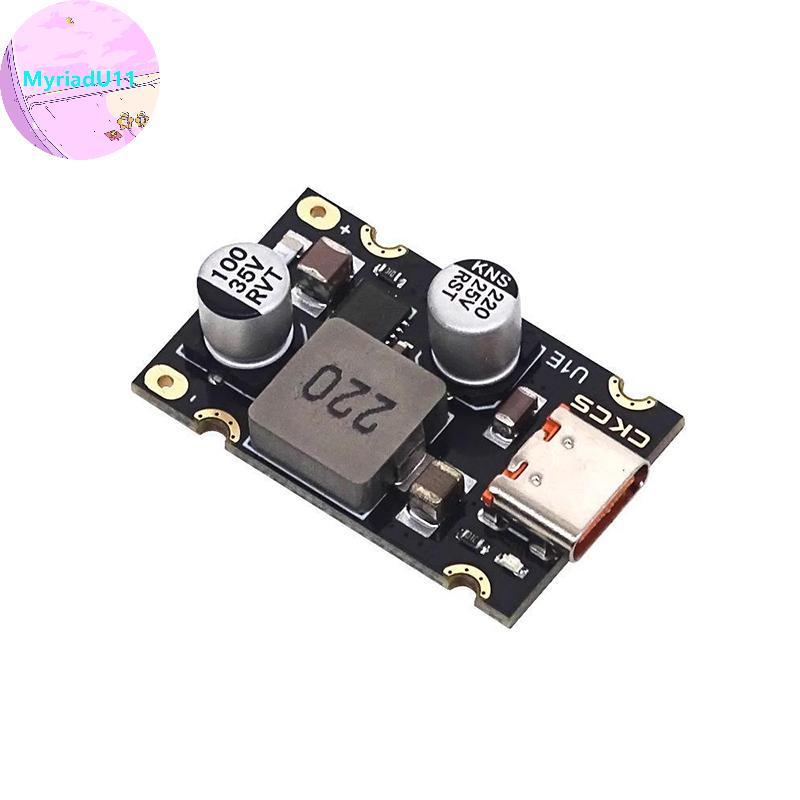 Mô-đun sạc nhanh MyriadU PD65W Giao diện USB Type-C hỗ trợ PD3.1 QC3.0 SCP PPS Sạc nhanh 5V 9V 12V 2