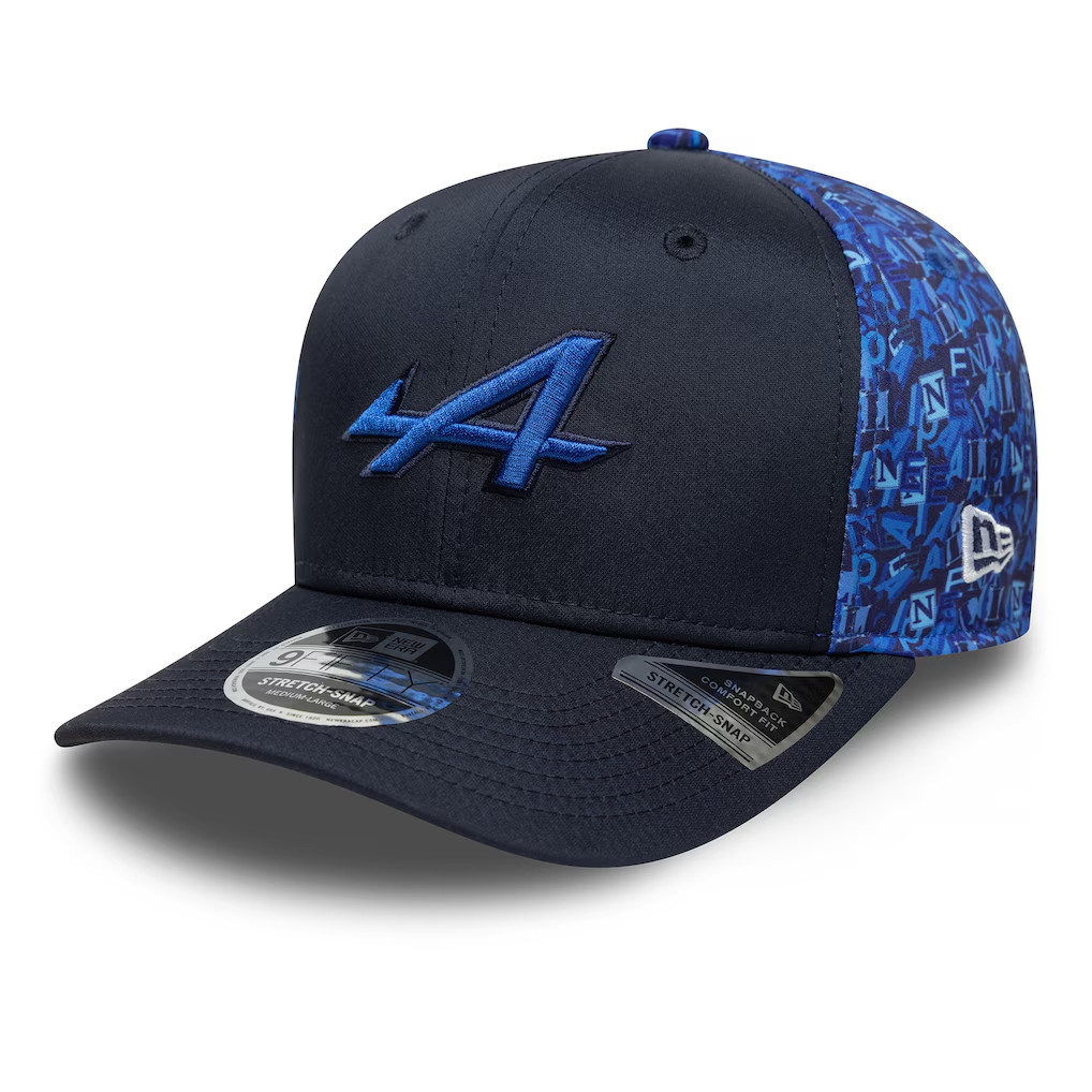 Alpine F1 Team All Over Print Pre Curve Cap