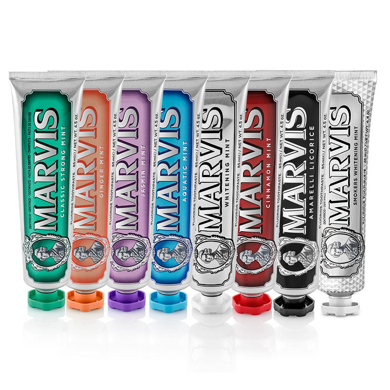 Ý Marvis Marvis Mint Kem Đánh Răng 85ml Hơi Thở Tươi Sáng Marvis Lưu Niệm Fluoride