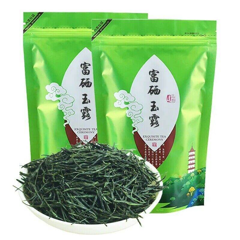 Trà lá rộng Tokujou Gyokuro Karigane 100g Trà xanh ngọt tự nhiên hữu cơ