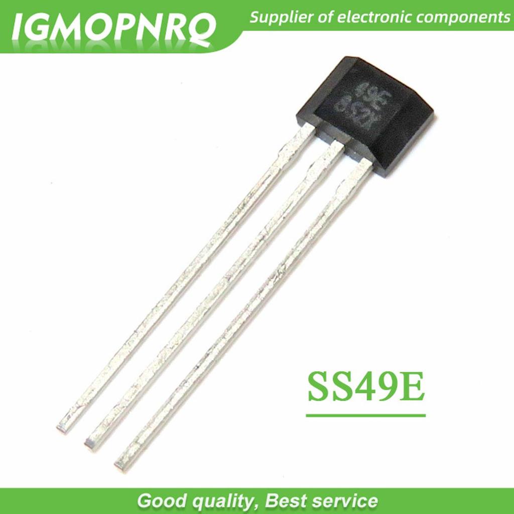 10 chiếc 49E Yếu tố Hall OH49E SS49E Cảm biến Hall Cảm biến hiệu ứng Hall mới