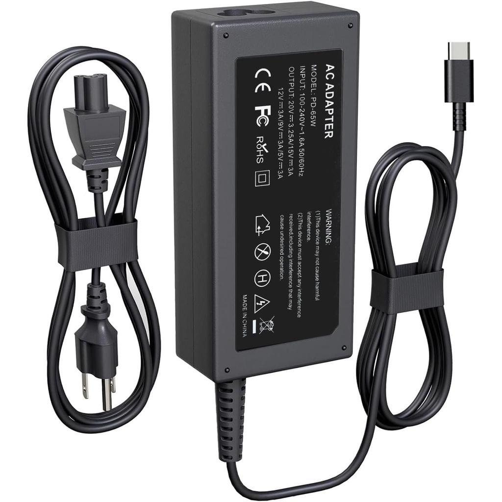 65W USB C Sạc Phù Hợp Cho HP EliteBook 830 835 840 845 860 865 640 650 655 1040 G8 G9 G10 G11 Proboo