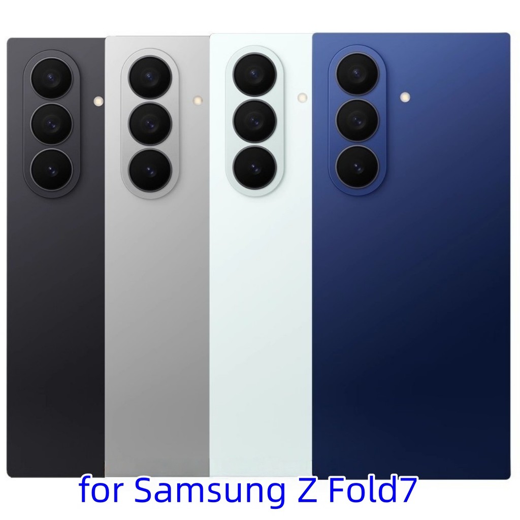 Ốp điện thoại kính mặt sau cho Samsung Galaxy Z Fold7 SM-F9660 F966U F966B F966N Vỏ pin Bộ phận sửa 