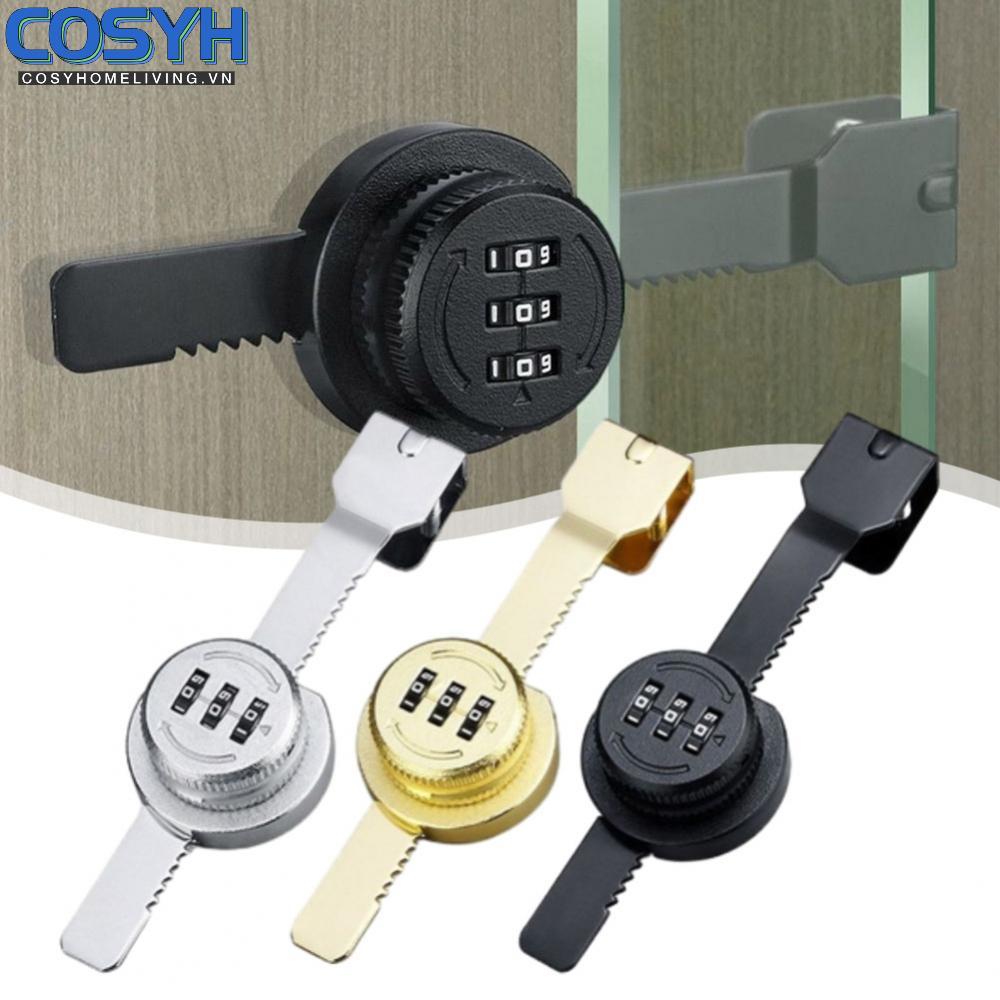 <cosyh>Password Lock for Glass Display Cabinet Double Open Design Secure Serrated Lock