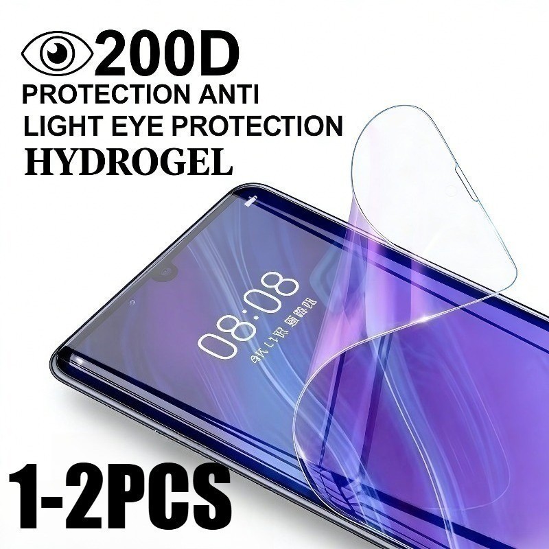 1-2 Chiếc Chống Ánh Sáng Xanh Mềm Hydrogel Cho HTC Wildfire E2 E3 E4 E5 E6 X Plus star lite Chống Ch