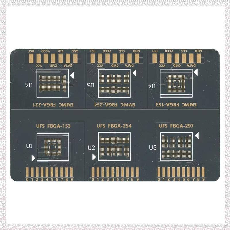 (G T F H) BGA ISP Board Flash 64 BGA ISP Board Flash 64 FBGA 153 254 297 cho F64 Lite Ultra Box