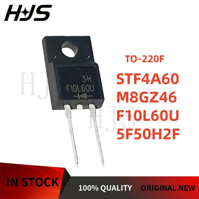 10 Cái / lốc 100% Mới F10L60U 5F50H2F M8GZ46 STF4A60 TO-220F Nhanh chóng khôi phục diode mos còn hàn