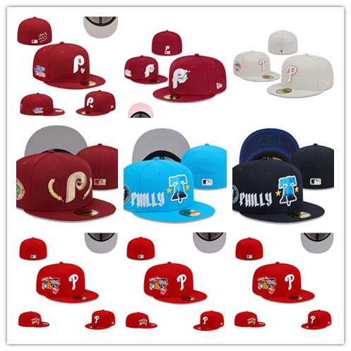 Mũ Phillie 59FIFTY vành phẳng, chống nắng cho nam nữ