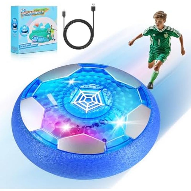 BaLaM Hover Soccer Ball Toys for 3-8 Year Old Kids Toddler Boys Girls, Christmas Birthday Gifts for 