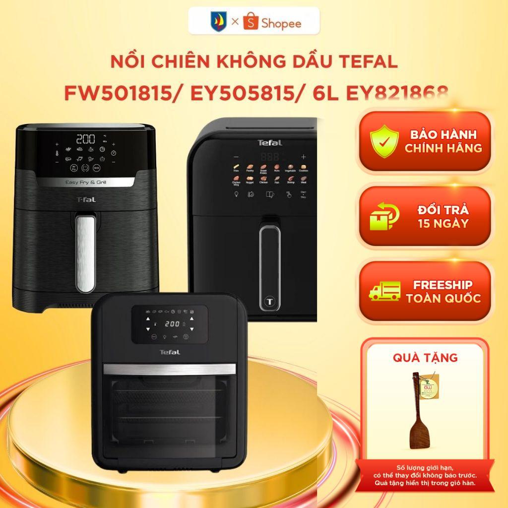 Nồi chiên không dầu Tefal FW501815/ EY505815/ EY821868 6L - Nướng chiên đa năng - Bảo Hành 27 Tháng