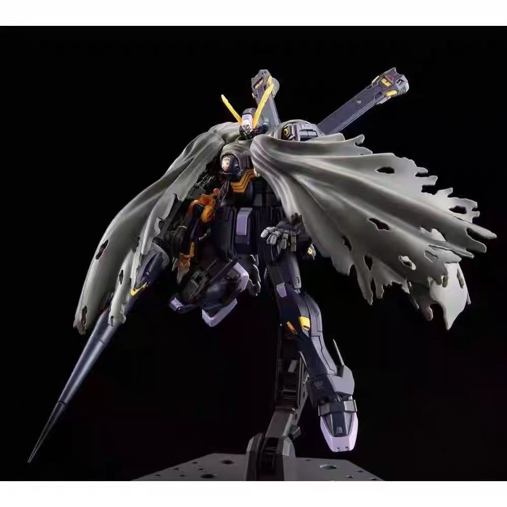 JLB-002 Sản phẩm mới Giới hạn RG 1 / 144 Mô hình lắp ráp Gundam cướp biển màu đen có giá đỡ áo choàn