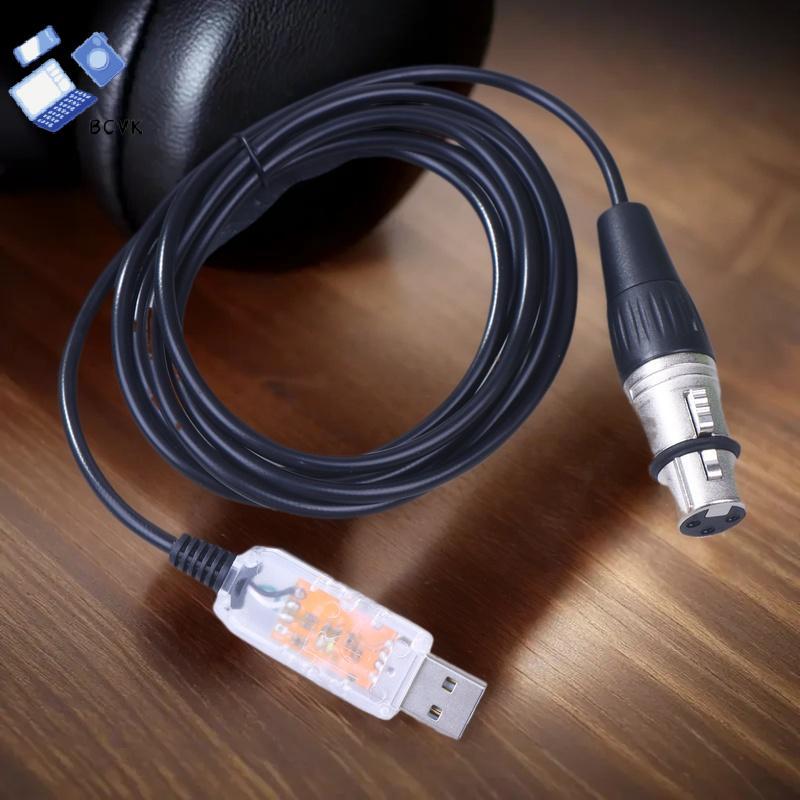[BCVK] Bộ chuyển đổi giao diện USB sang DMX QCC DMX512puter Bộ điều khiển chiếu sáng sân khấu PC Bộ 