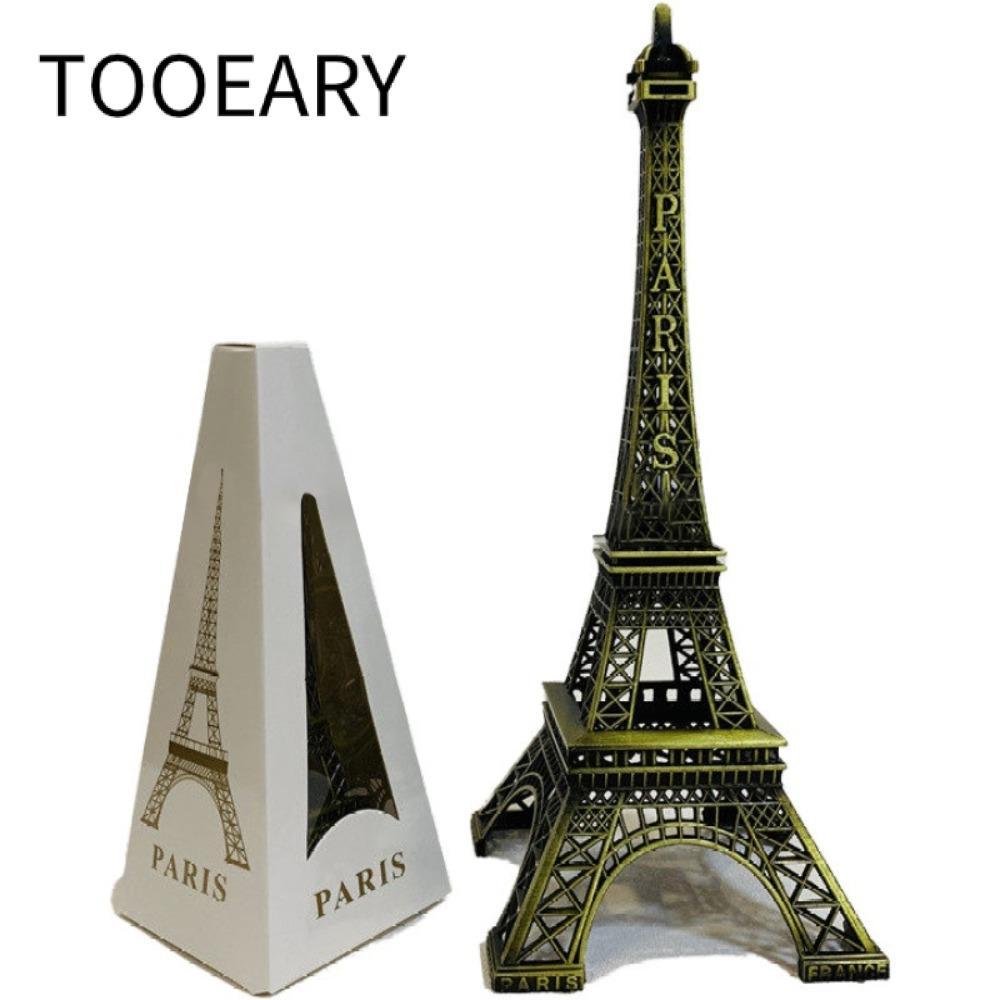 Mô hình tháp Eiffel CÔNG CỤ, Tượng tháp Eiffel kim loại thiết kế tinh tế, Đồng chất lượng cao 7 kích