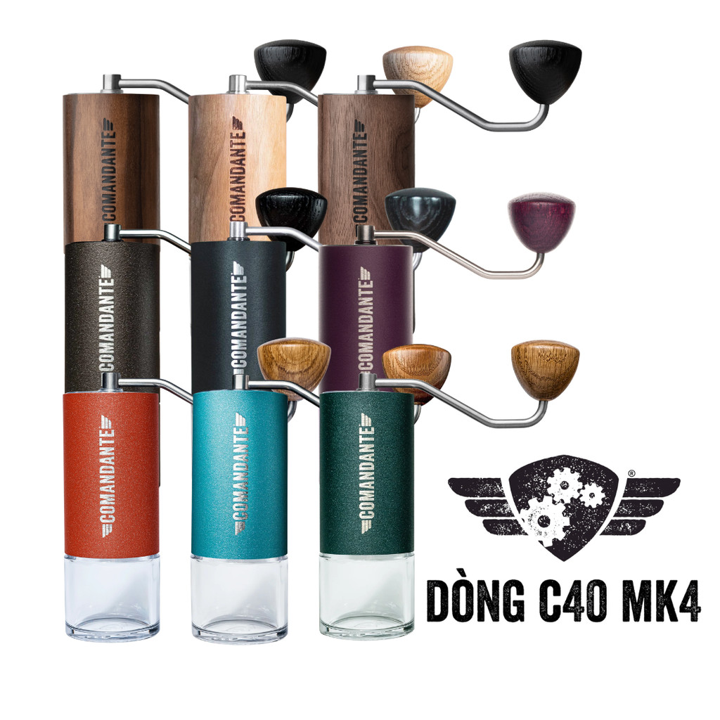 Cối Xay Cà Phê Comandante Grinder C40 MK4 Nitro Blade - Nhiều Màu - Made In Germany