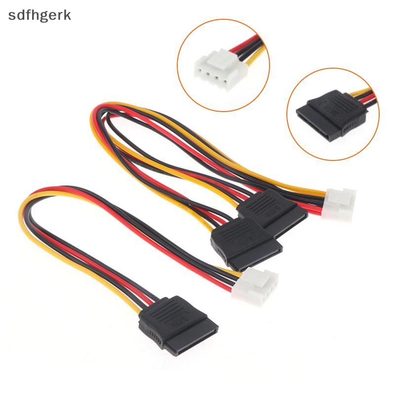 Cáp nguồn SDFHGERK 4Pin sang SATA cho Camera IP HDD Power One to One / One to Two VH3.96 VN